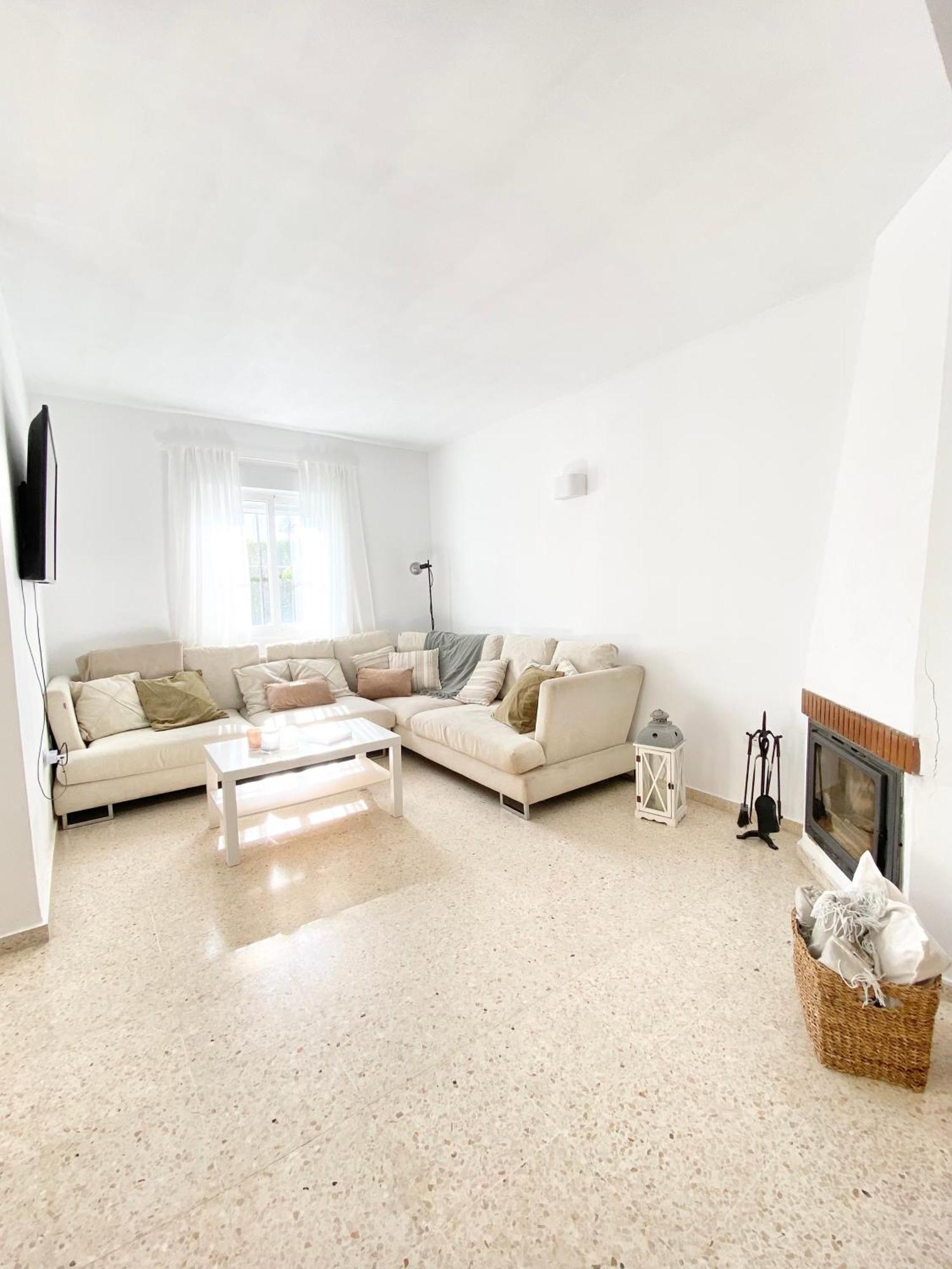 Townhouse W/Sea View & Garden Villa Estepona Bagian luar foto